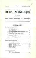 Cahiers Numismatiques .Bulletin De La Société D'etudes Numismatiques Et Archéologiques . No 10 - Books & Software