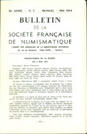 Bulletin De La Société Française De Numismatique No 5 - Books & Software