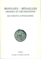 Monnaies - Médailles Ordres Et Décorations Documents Autographes - Books & Software