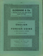 Catalogue Of English And Foreign Coins In Gold Silver & Copper Also Historical Madals - Books & Software