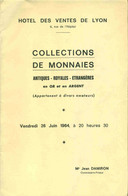 Collections De Monnaies Antiques-Royales-Etrangères En Or Et En Argent (appartenant à Divers Amateurs) - Books & Software