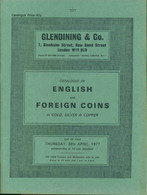 Catalogue Of English And Foreign Coins In Gold Silver & Copper - Books & Software