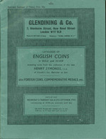 Catalogue Of English Coins In Gold And Silver Including Coins From The Collection Of The Late HENRY SYMONDS F.S.A Of Lin - Books & Software