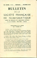 Bulletin De La Société Française De Numismatique.No 2 - Livres & Logiciels