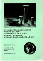 Steingefässe Der Antike . Antike Gläser. Geschnittene Steine . Varia Et Curiosa . Bücher über Archäologie - Livres & Logiciels