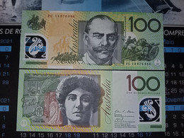 AUSTRALIA 100 DOLLARS 2014 - Serial Number: FC 14 676 096 -  P 61a - UNC - 2005-... (polymer Notes)