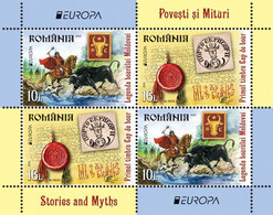 Romania.2022.Europa CEPT.Stories And Myths.s/s / Tip -1/ ** . - Nuevos