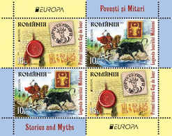 Romania.2022.Europa CEPT.Stories And Myths.s/s / Tip -2/ ** . - Neufs