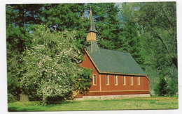 AK 047751 USA - California - Yosemite National Park - The Yosemite Chapel - Yosemite