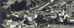 Rar Luftbildaufnahme Mellau Vorarlberg Hotel Bären Und Sonne Häuser 29.5.1960 - Bregenzerwaldorte