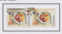 Hongrie - Hungary - Ungarn 2005 Y&T N°(1 à 2) - Michel N°5026 à 5027 (o) - EUROPA - Se Tenant - Used Stamps