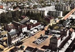 95-GOUSSAINVILLE- LA PLACE DE LA GARE VUE DU CIEL - Goussainville