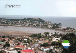 2 AK Sierra Leone * 2 Ansichten Der Hauptstadt Freetown - 2 Luftbildaufnahmen * - Sierra Leona
