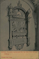 FAENZA - CATTEDRALE - MONUMENTO AL GINRECONSULTO GIOV. BATT. BOSI - EDIZIONE CARTOLERIA ORTALI 1900s (10014) - Faenza