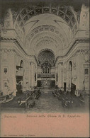 FAENZA - INTERNO DELLA CHIESA DI S. IPPOLITO - EDIZIONE CARTOLERIA ORTALI 1900s (10015) - Faenza