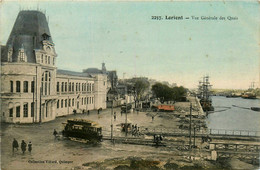 Lorient * Vue Générale Des Quais * Tram Tramway - Lorient