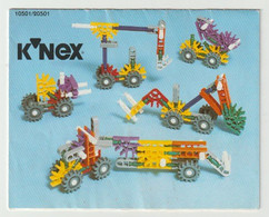 K'NEX Brochure-leaflet 10501/20501 - K'nex