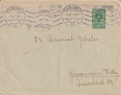 Autriche Entier Postal Wien Pour L'Allemagne 1920 - Ganzsachen