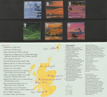 T 23) Grossbritannien 2003 Mi# 2140-2145 **: Landschaften In Schottland (im Presentation-Pack) - Unused Stamps