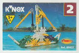 K'NEX Brochure-leaflet Creative Construction 89421 Model 2 K'NEXtra - K'nex