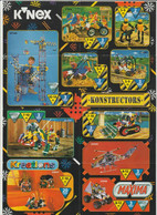 K'NEX Brochure-leaflet Konstructors - K'nex