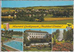 GALLSPACH - Kurort M. Institut Zeileis, Mehrfachansicht, Ortsansicht, Schwimmbad, Pool, Kurhaus - Gallspach