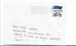 NL318 / NIEDERLANDE - Europatarif  Auf Brief Mit Fahrrad (2010) - Lettres & Documents