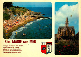 Ste Marie Sur Mer * Pornic * Souvenir Du Village * Cpa 2 Vues - Pornic