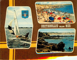 Brétignolles Sur Mer * Souvenir De La Commune * Cpa 3 Vues - Bretignolles Sur Mer