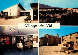 Méjannes Le Clap * Souvenir Le Village De Vacances LE VAL * Cpa 4 Vues - Autres & Non Classés