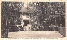 68-WITTELSHEIM- HÔTEL RESTAURANT DE LA GARE Vve HENRI KLUGE - Other & Unclassified