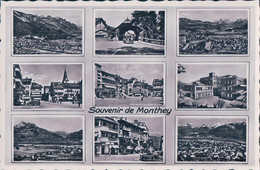 Souvenir De Monthey VS, 9 Vues (564) - Monthey