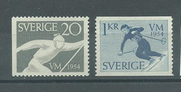 220041585  SUECIA.  YVERT  Nº  385a/386  **/MNH - Unused Stamps