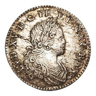 Pièce Royale D'argent - Louis XV - 20 Sols 1/6 D'écu De France Et Navarre 1719 A Paris - 1715-1774 Lodewijk XV
