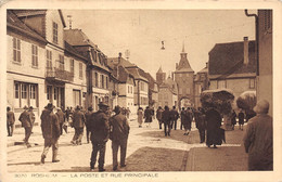 67-ROSHEIM- LA POSTE ET RUE PRINCIPALE - Sonstige & Ohne Zuordnung