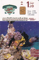JORDAN - Fish, The Undersea Treasures Of Aqaba, Chip Orga 01, 01/98, Used - Fish