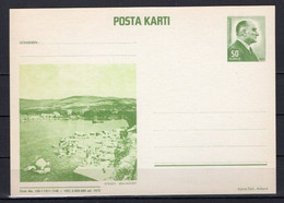 1972 TURKEY ERDEK (BALIKESIR) POSTCARD - Postwaardestukken