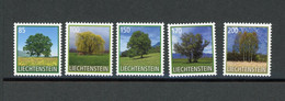 Liechtenstein 1798-1802 Postfrisch Bäume #W037 - Non Classés