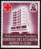 1959. ECUADOR. Red Cross Dunant Nobel Prize Winner  Never Hinged.  (Michel 1054) - JF519106 - Ecuador