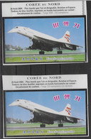CONCORDE Blocs Neufs** Dentelé Et Non Dentelé De Corée Du Nord - Concorde