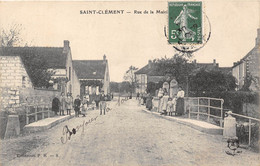 89-SAINT-CLEMENT- RUE DE LA MAIRIE - Saint Clement