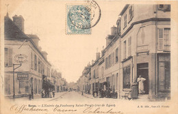 89-SENS-L'ENTREE DU FAUBOURG SAINT PRESTS RUE DE LYON - Sens