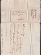 Verviers Belgien Altbrief Von 1806 Nach Colmar Elsass Colmer Kolmar Mit Inhalt - 1794-1814 (Periodo Francese)
