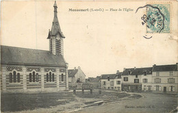 MENUCOURT Place De L'église - Menucourt
