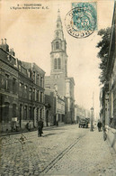 Tourcoing * Rue Et église Notre Dame - Tourcoing