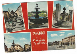 15738IT - VITERBO E LE SUE FONTANE 5 VEDUTE 1980 - Viterbo