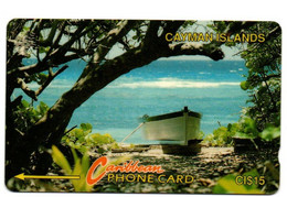 Cayman - Tessere Telefonica Da 15 Dollars - Barca    T728 - Barcos