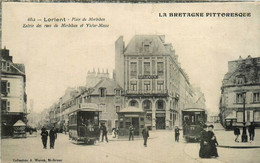 Lorient * La Place Du Morbihan * Rue Du Morbihan Et Rue Victor Masse * Tramway Tram - Lorient