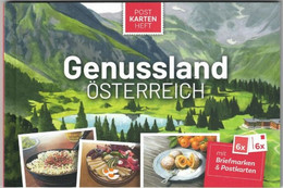 Genieten In Oostenrijk 6 Speciale Zegels En Kaarten 2022 - Unused Stamps