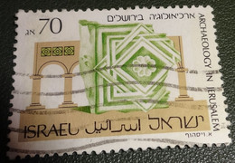 Israël - 1989 - Michel 1127 - Gebruikt - Cancelled - Archaeologie In Jerusalem - Islamitisch Reliëf - Gebruikt (zonder Tabs)
